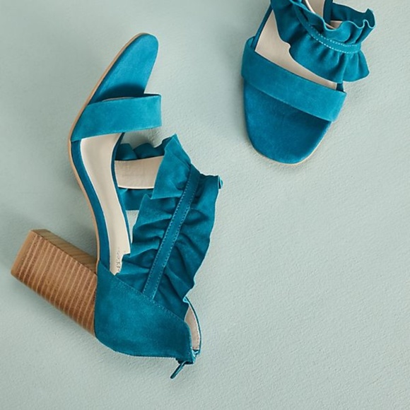 Seychelles Shoes - Liendo by Seychelles Ruffled Wrap Heels